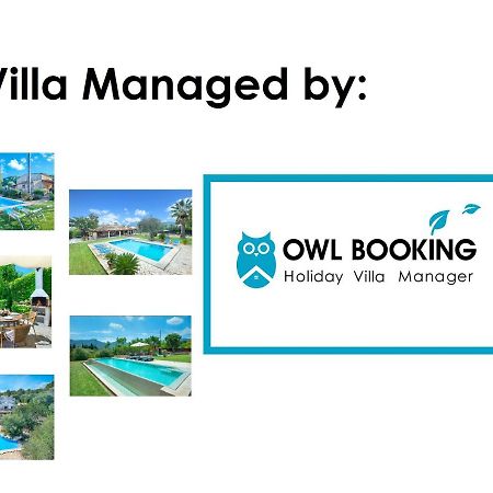 Owl Booking Villa La Font - Relax With A Big Pool Pollença Eksteriør bilde