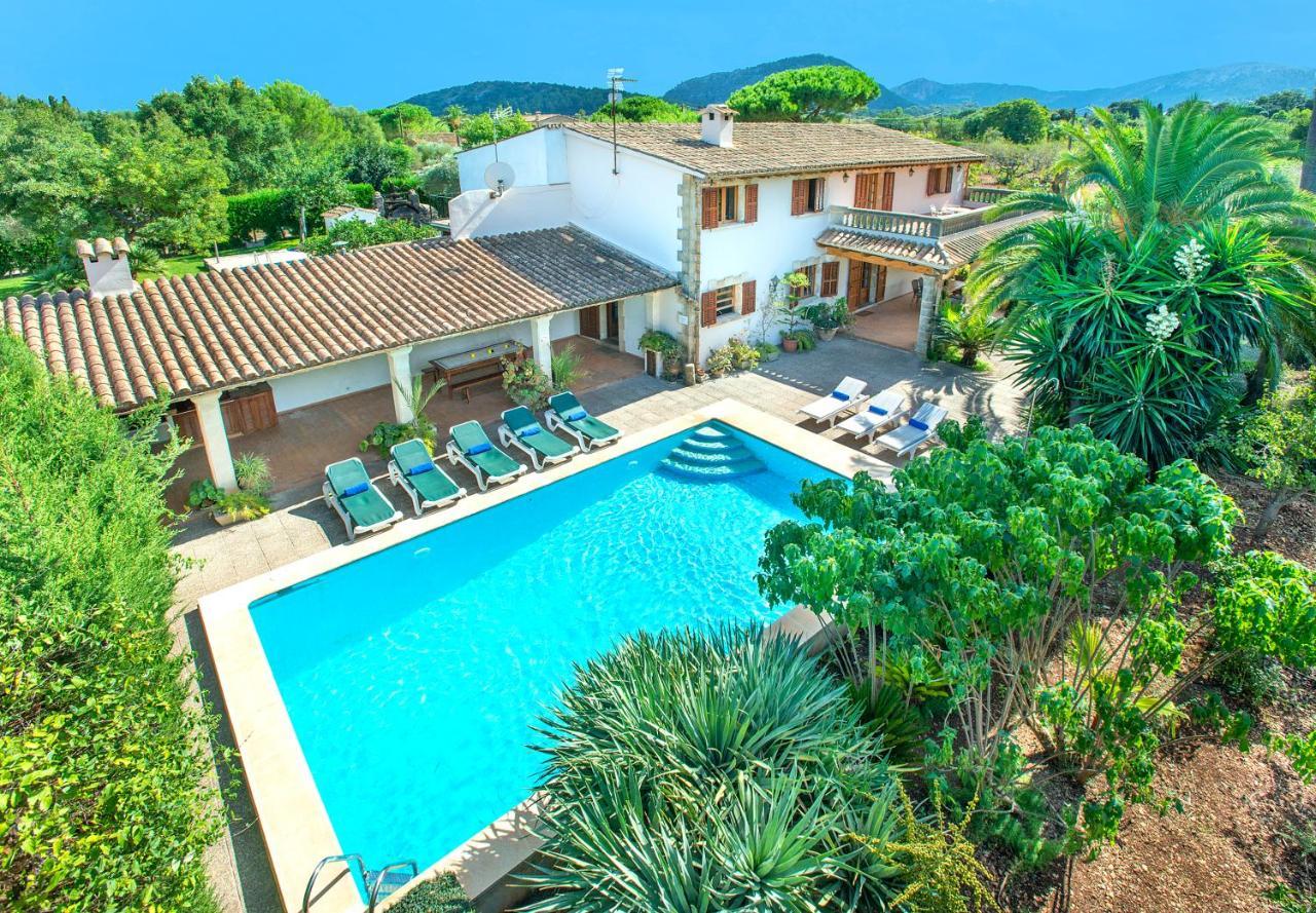 Owl Booking Villa La Font - Relax With A Big Pool Pollença Eksteriør bilde