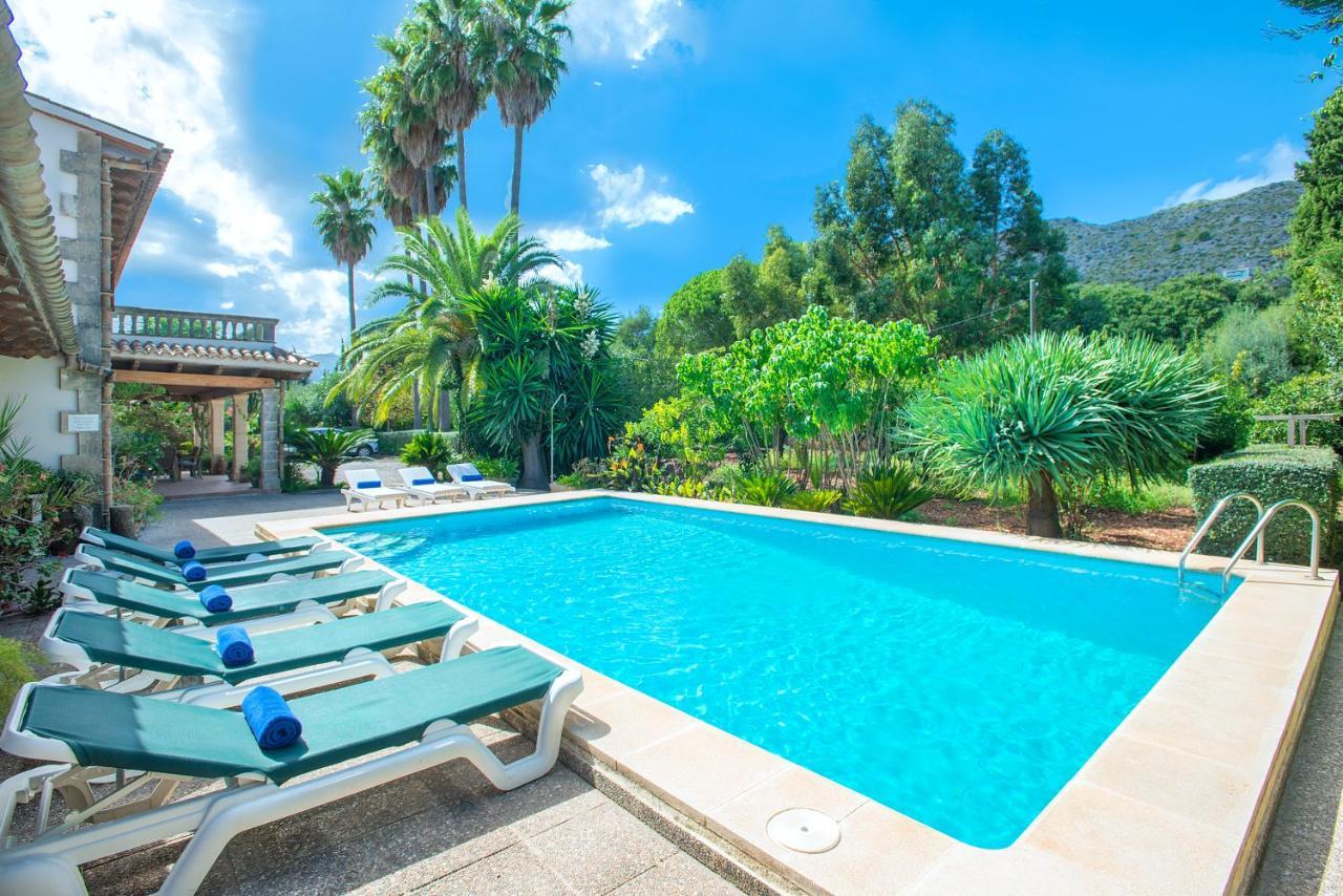 Owl Booking Villa La Font - Relax With A Big Pool Pollença Eksteriør bilde