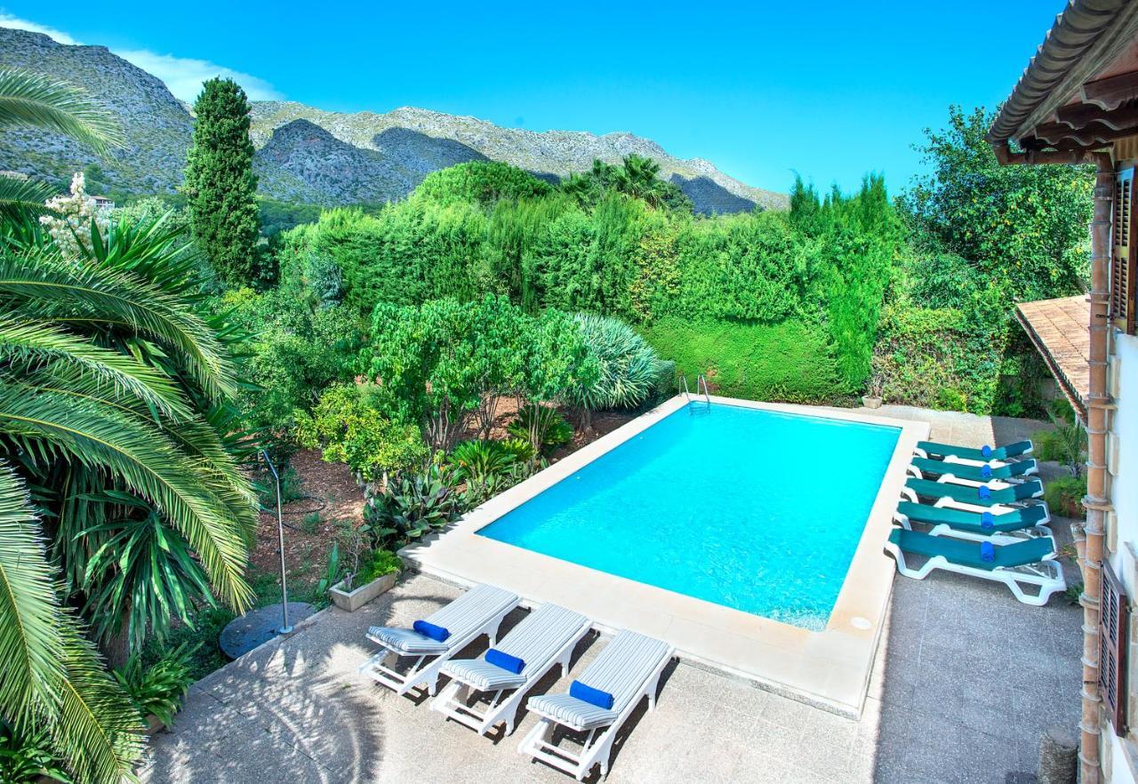 Owl Booking Villa La Font - Relax With A Big Pool Pollença Eksteriør bilde