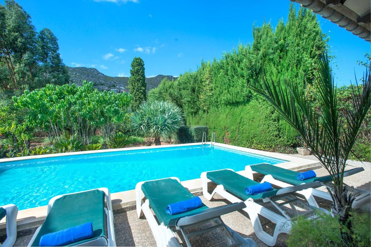 Owl Booking Villa La Font - Relax With A Big Pool Pollença Eksteriør bilde