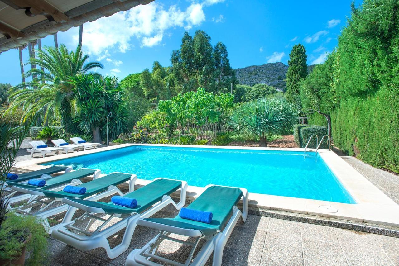 Owl Booking Villa La Font - Relax With A Big Pool Pollença Eksteriør bilde