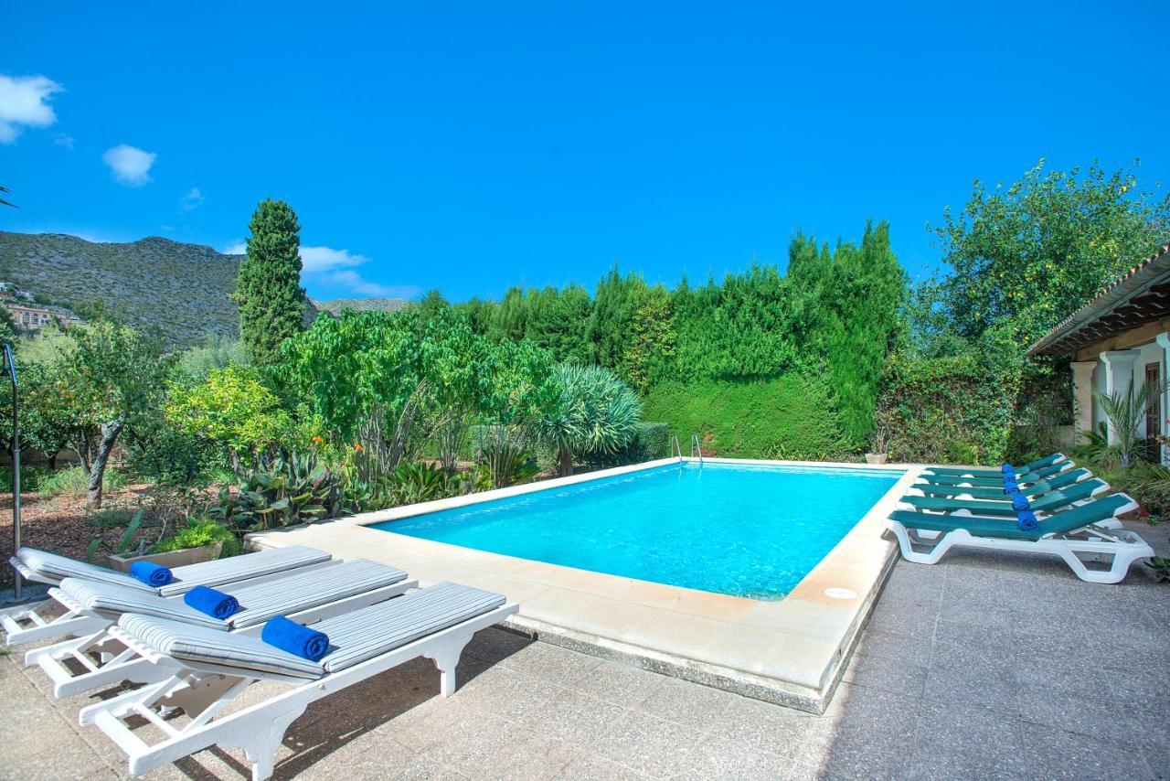Owl Booking Villa La Font - Relax With A Big Pool Pollença Eksteriør bilde